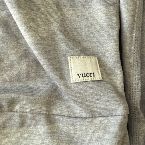 Vuori Heather Gray Hoodie - Picture 3 of 5